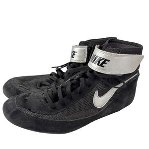 Nike Speedsweep VII Men's Size 8.5 Black Silver‎ Wrestling Shoes